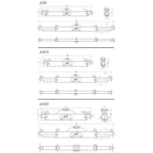 Грузовая балка JLB-10/2